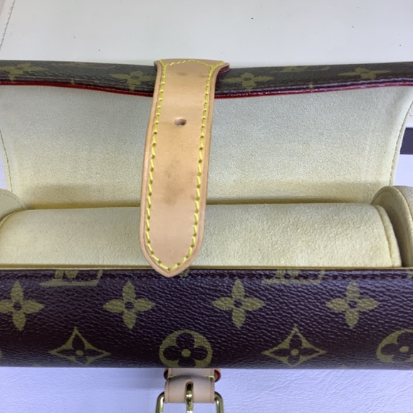Louis Vuitton  Monogram 3 Watch Travel Case - Picture 8 of 8